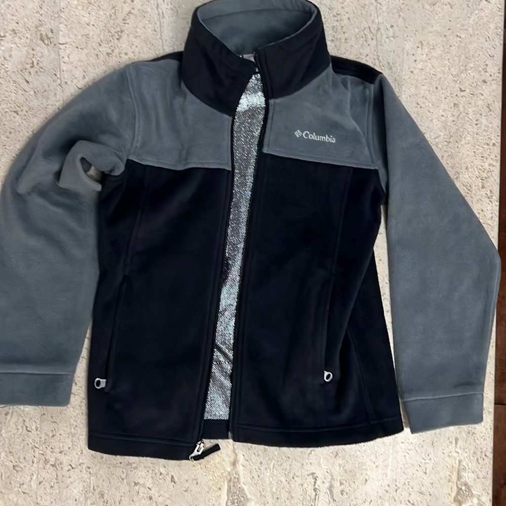 Columbia Omni heat fleece jacket youth small new